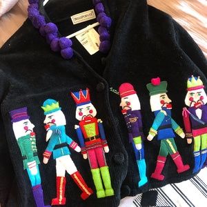 BellePointe Women's Nutcracker Sweater